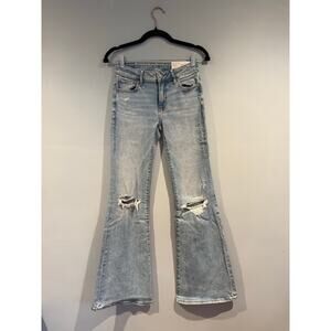American Eagle NE(X)T Level Stretch Low-Rise Flare Jeans